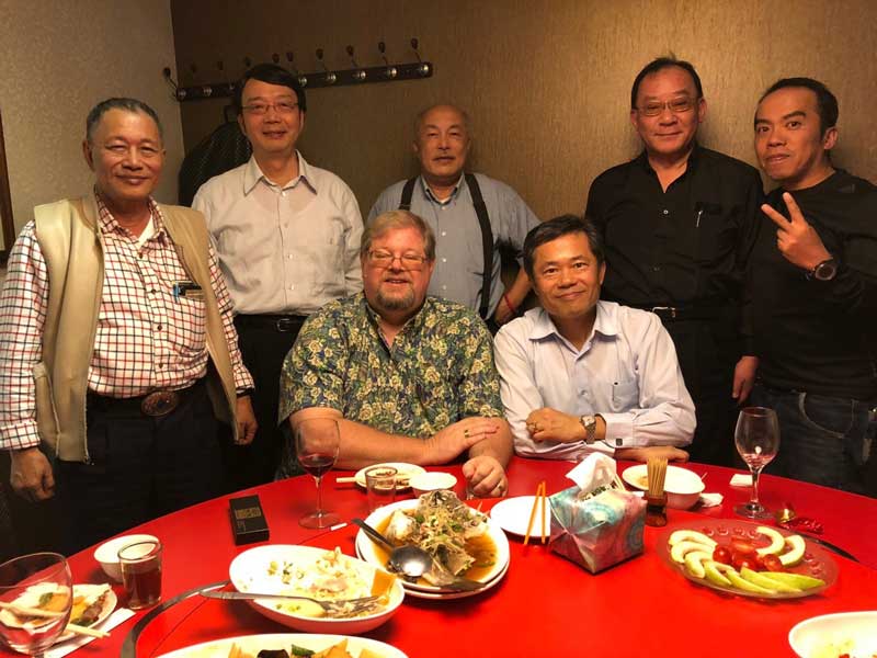 Fellowship and a meal in Taipei