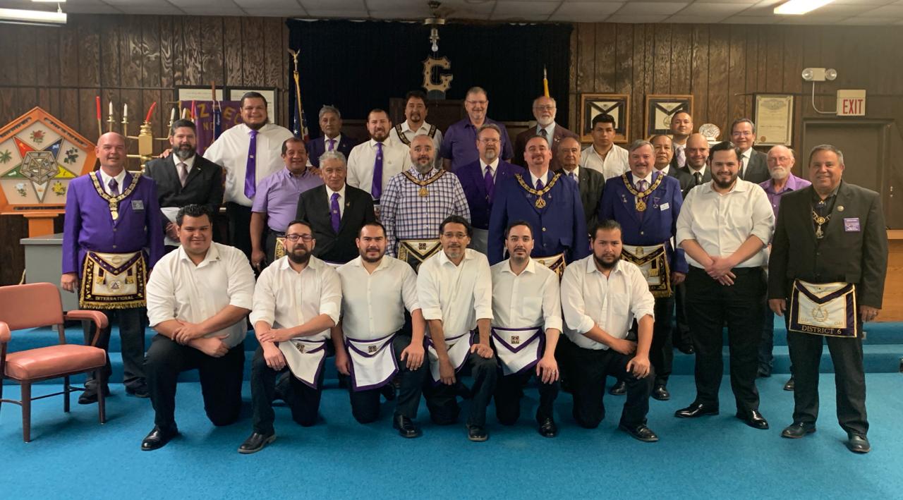 Companions at the conclusion of the Select Master Degree
