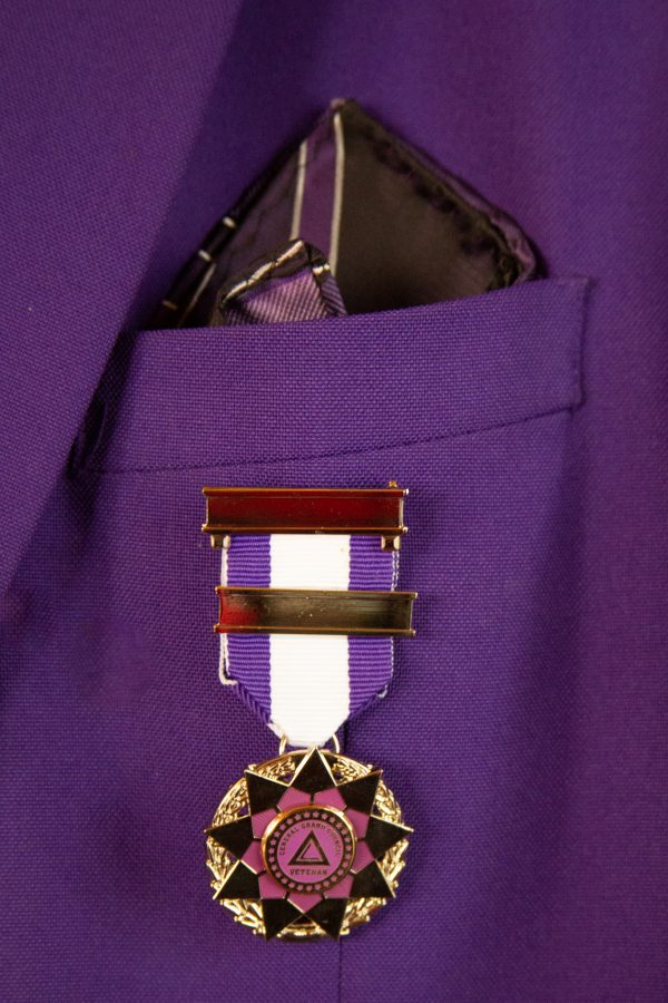 Veteran Medal on Council Jacket