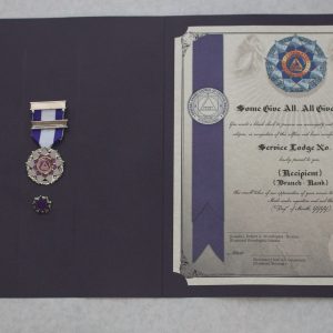 Veteran Medal and Lapel Pin Presentation