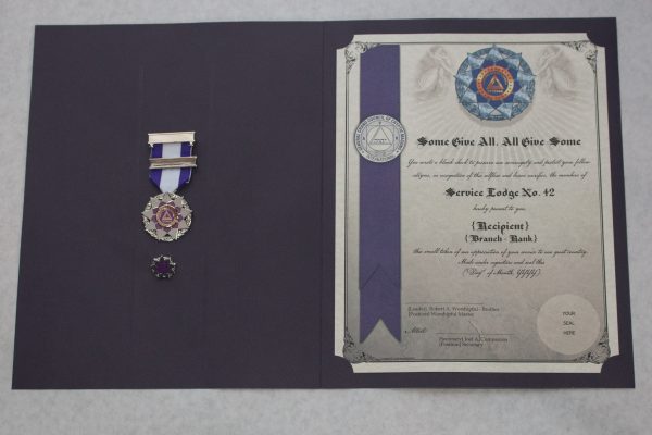 Veteran Medal and Lapel Pin Presentation