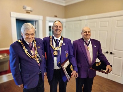 Michigan Companions Receive the Order of the Secret Vault